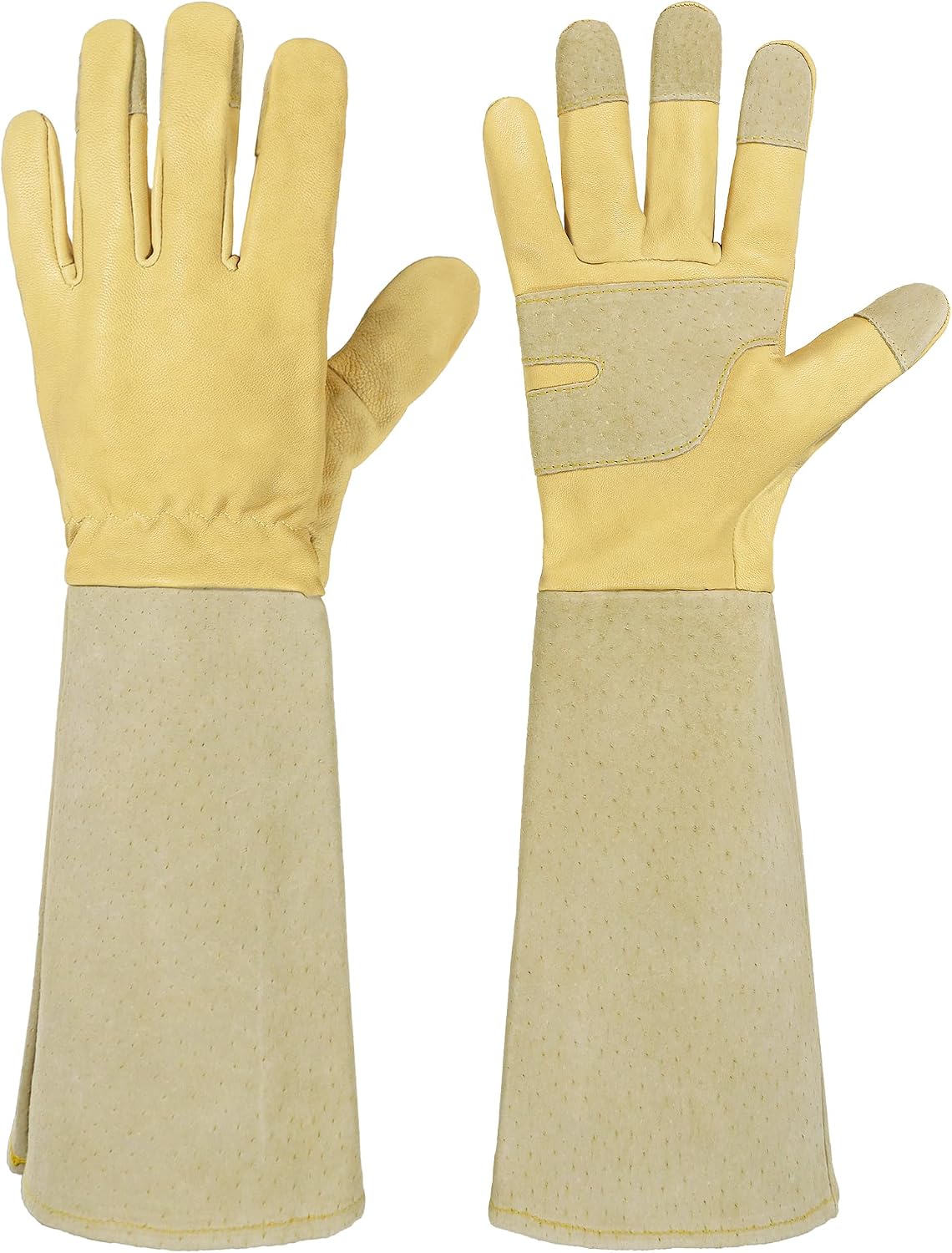 HANDLANDY Rose Pruning Gloves for Men Women, Thorn Proof Gardening Gloves