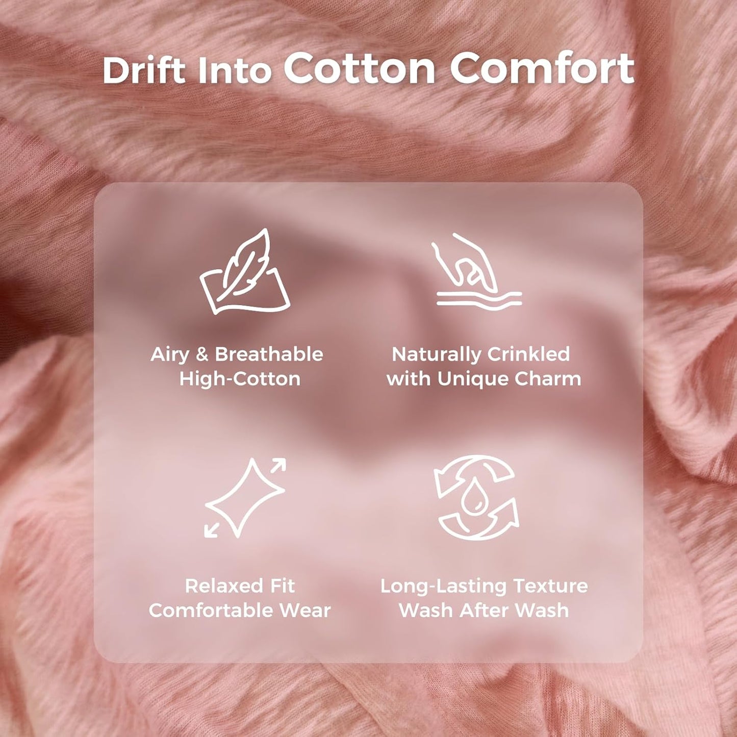 Momcozy Pregnancy Pillows for Sleeping, U Shaped Full Body Maternity Pillow with Removable Cover - Support for Back, Legs, Belly, HIPS for Pregnant Women, 57 Inch Pregnancy Pillow, Cotton Pink