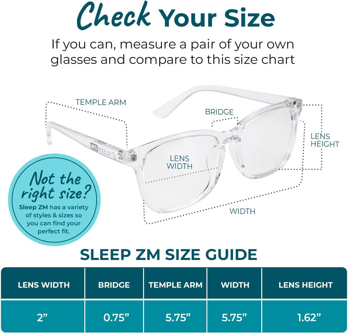 Sleep ZM Blue Light Blocking Glasses for Screens - 35% Clear, Crystal