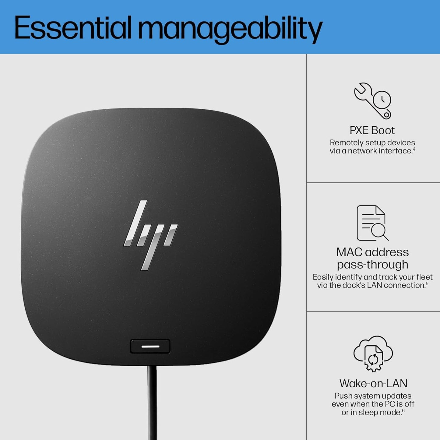 HP USB-C Dock G5-11-in-1 Adapter for Both USB-C and Thunderbolt-Enabled Laptops, PCs, & Notebooks - for Charging, Networking, or Data Transfers - Great for Secure & Remote Management,Black