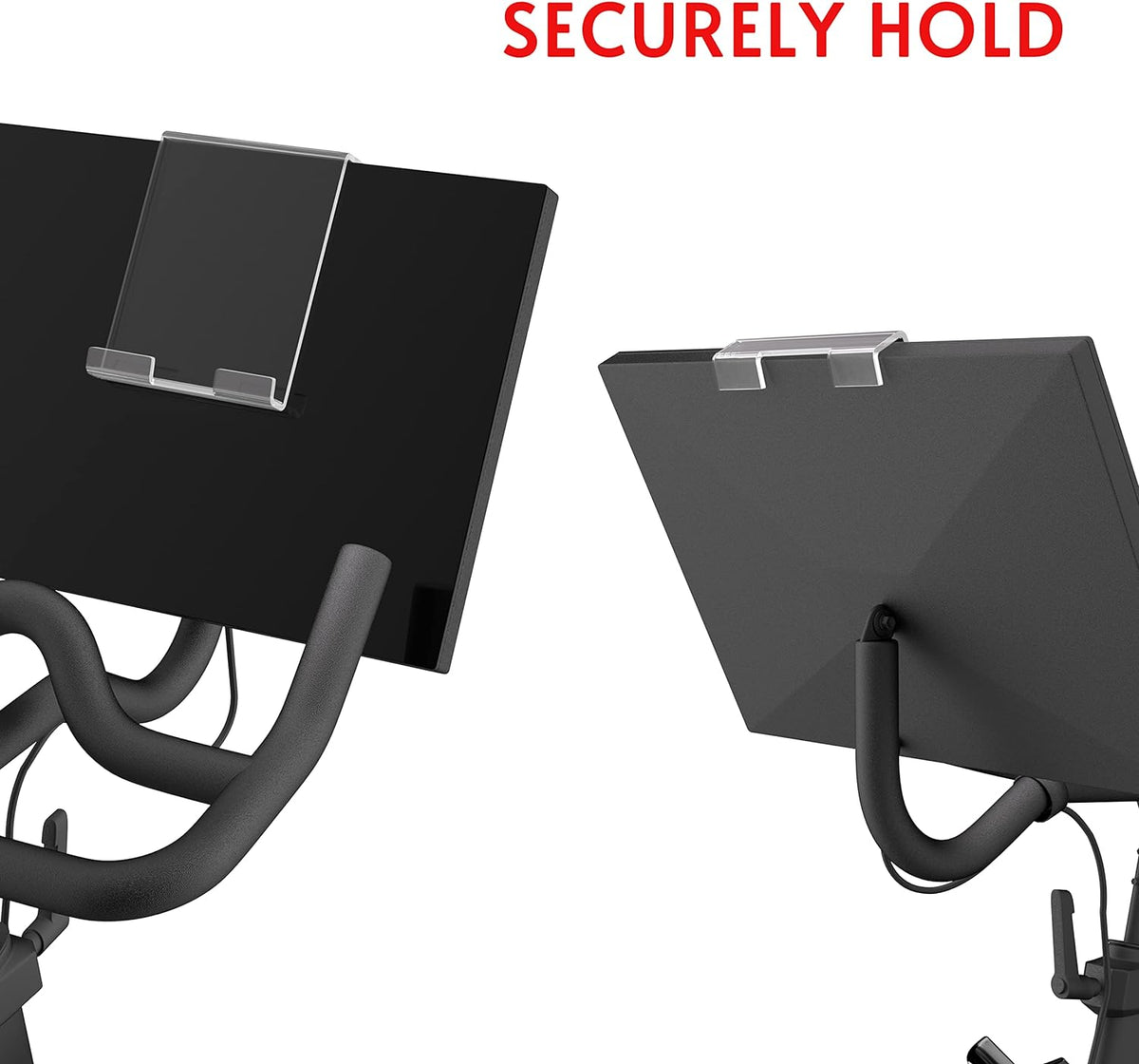Tablet Holder Mount Compatible with Peloton Bike & Bike Plus & Row & Tread, Holder for iPad, Phone/Tablet Stand for Exercise Bicycle & Treadmill Accessories, Not for Cross Training Series