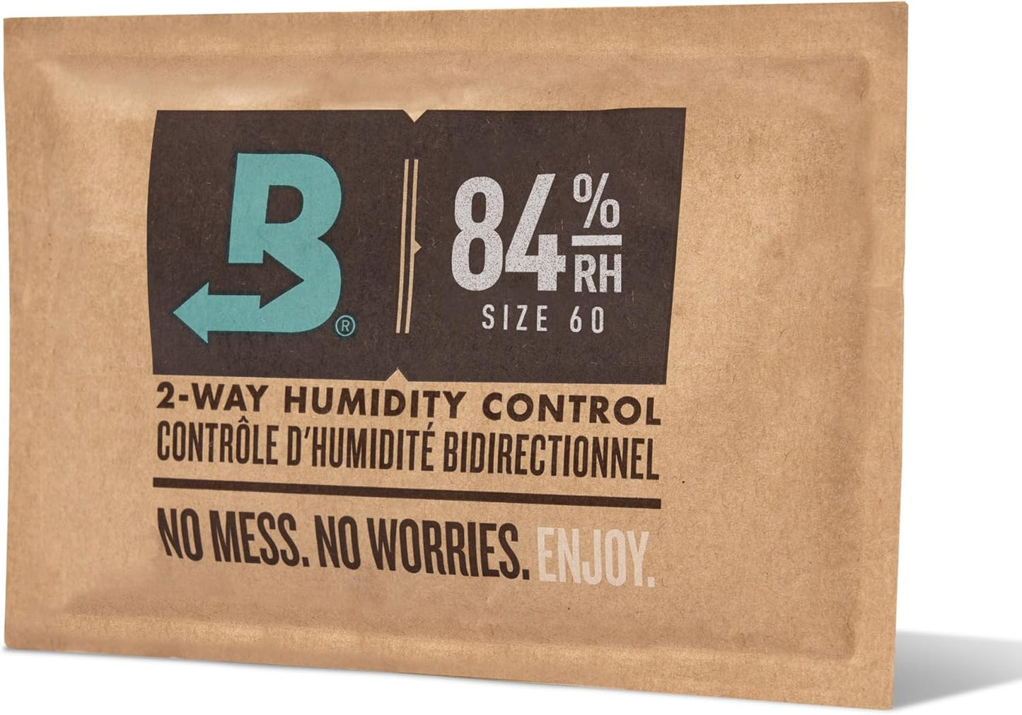 Boveda Starter Kit Bundle: Season a Wood Storage Box Plus Maintain Humidity with 2-Way Humidity Control | Includes (4) Each Size 60 Boveda 84% & 72% | 1-Count