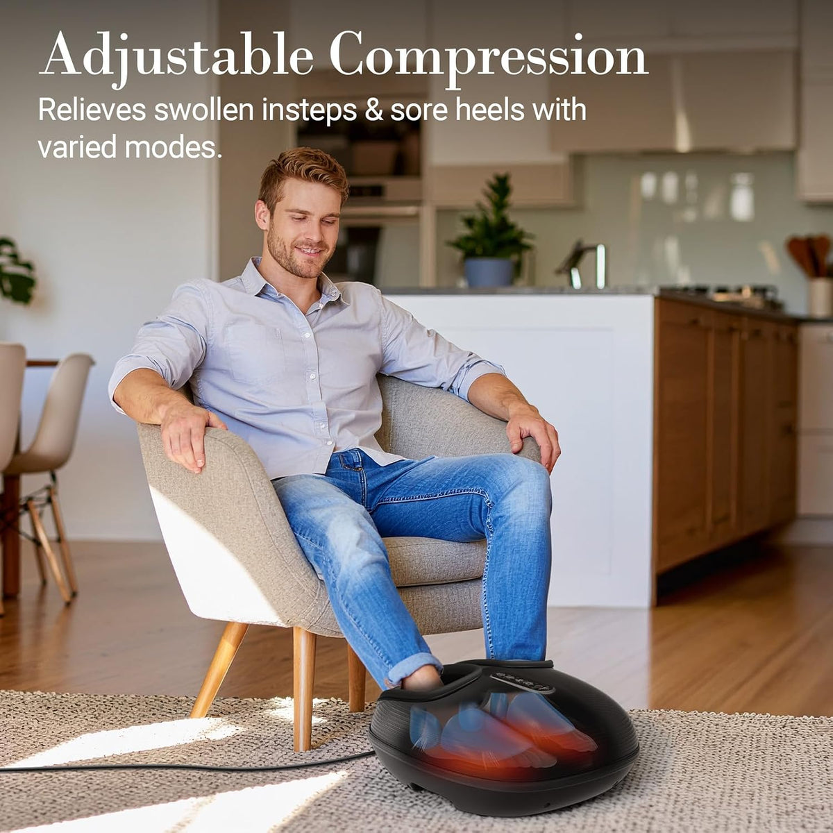 CuPiLo Foot Massager with Heat for Plantar Fasciitis, FSA Eligible HSA