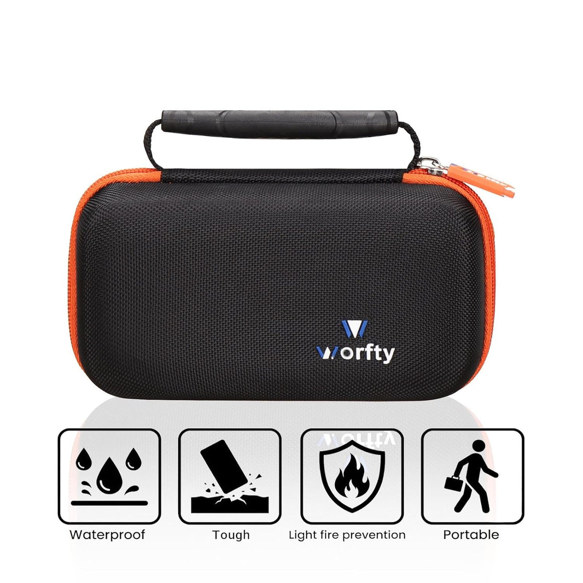 Hard Multimeter Case for Klein MM325/MM420/MM400/MM300/Fluke 117/Fluke 115, Portable Bag for ET140/80023P(Case Only)