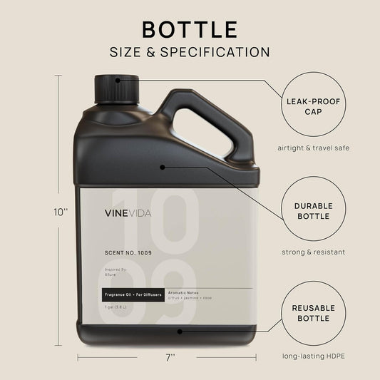 VINEVIDA (128oz) Hotel Fragrance Collection - Diffuser Oil - Inspired by Melia Hotels - Scent No.1009