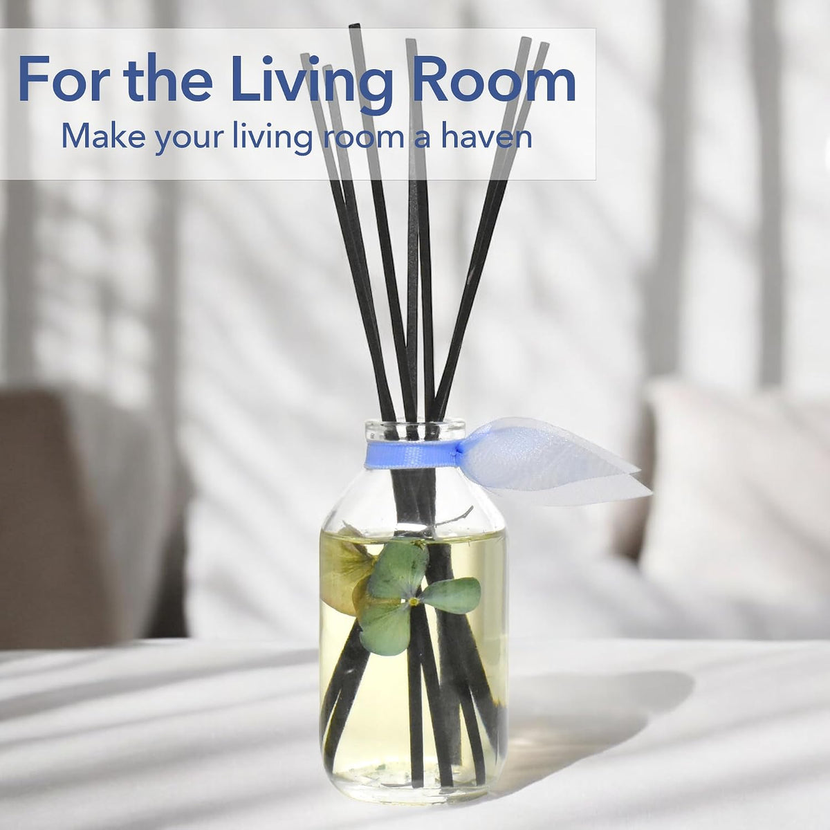 Reed Diffuser Set - English Garden Scented Diffuser with Sticks