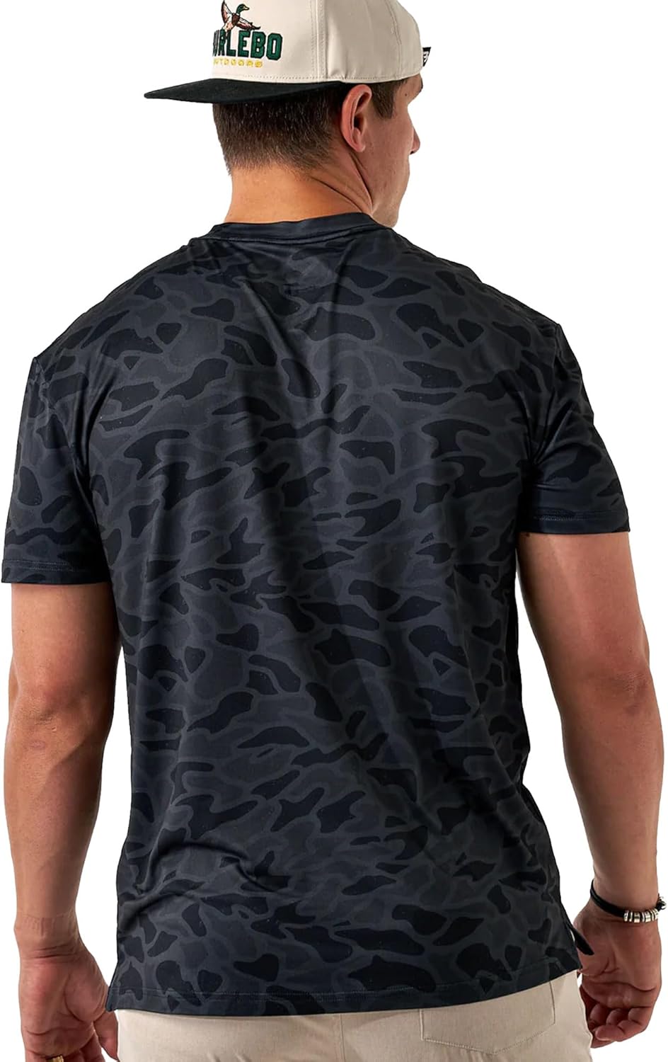 Burlebo Go to Tee – Men’s Lightweight Performance Shirt with UPF 50 Sun Protection