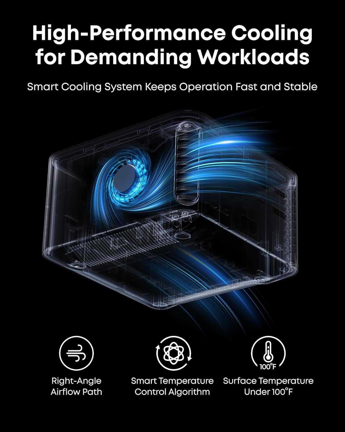 Anker Prime TB5 Docking Station, 14-in-1 Thunderbolt 5 Dock with 120Gbps Max Transfer, Thunderbolt Dock with 140W Max Charging, Cooling System, Up to 8K, Dual Display for TBT 5/4 Laptops