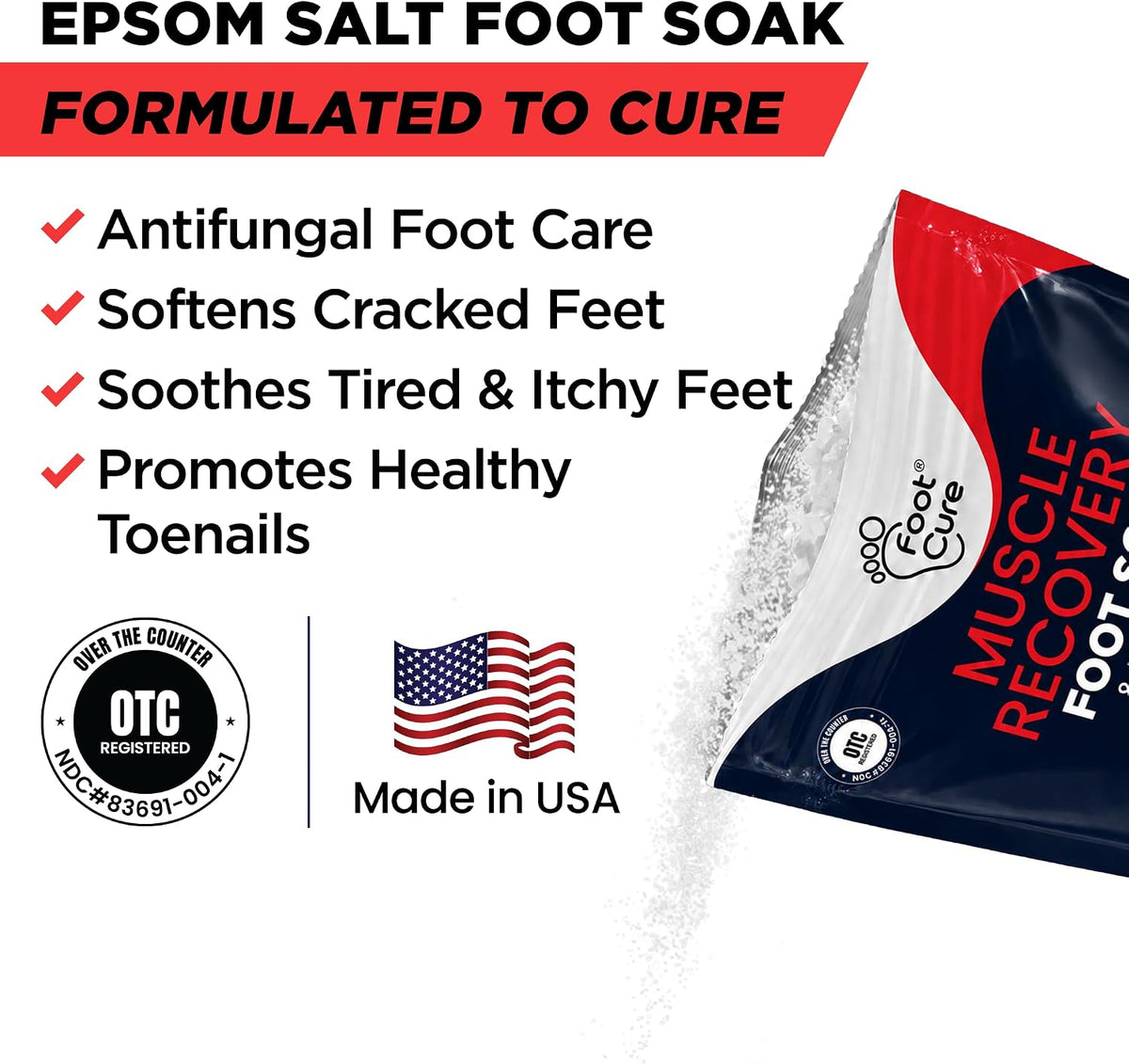 Tea Tree, Muscle Recovery, Citrus Detox, Soothing Lavender Foot Soak