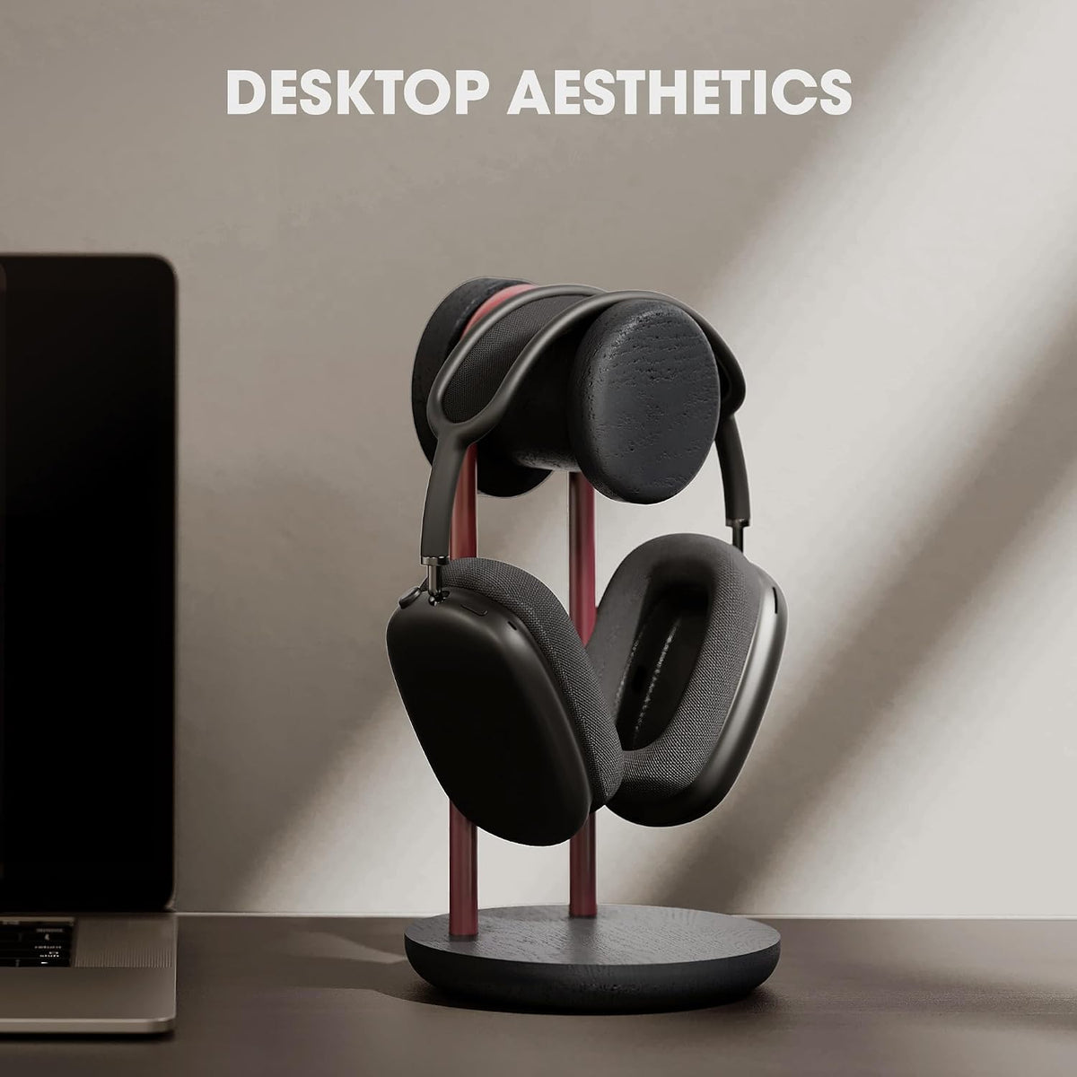 Fenge Headphone Stand for Desk, Headset Stand with Storage Base