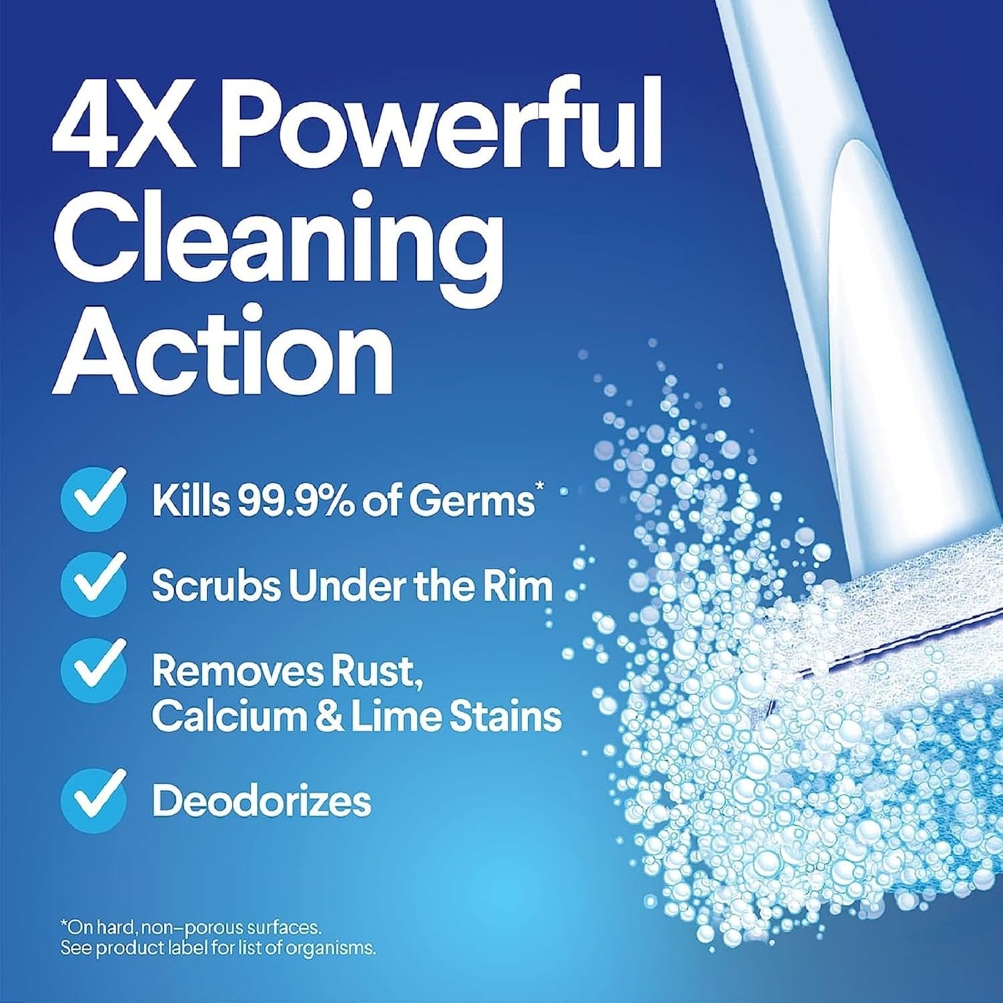 Clorox ToiletWand Toilet Cleaning Refills, Spring Cleaning Essential, Disinfecting Scrubbing Pads, Rainforest Rush, 30 Count