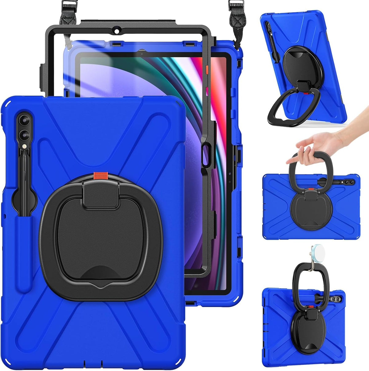 BRAECN Case for Samsung Galaxy Tab S10+ Plus/S9 FE+/S9+/S8+/S7 FE/S7+ 12.4"