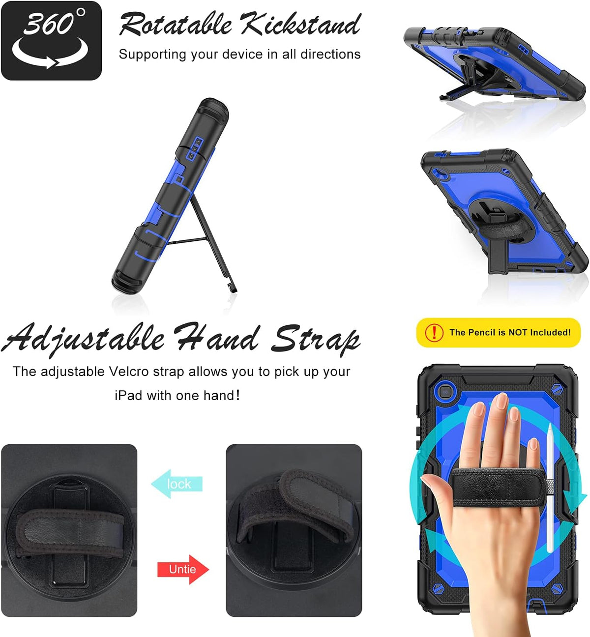 Case for Samsung Galaxy Tab A7 Lite Tablet 8.7-inch 2021 Blue