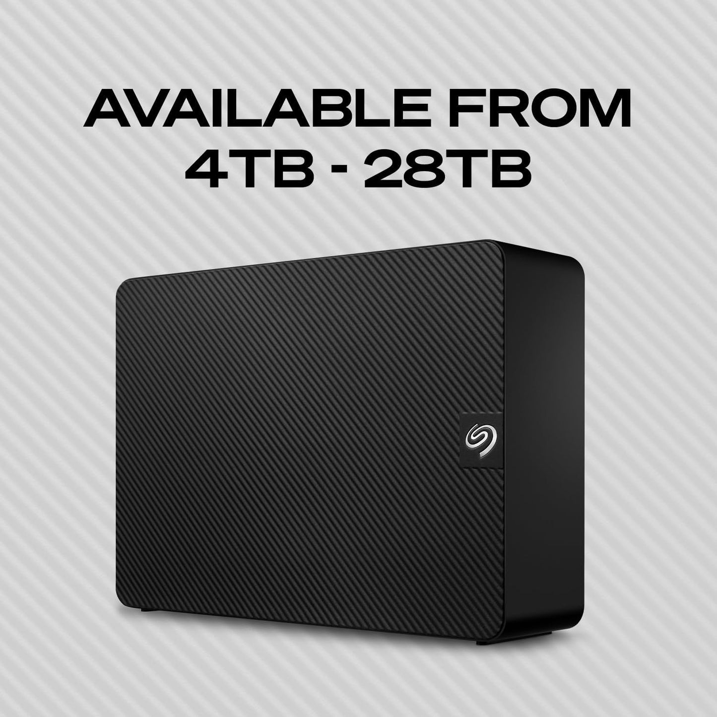 Seagate Expansion 8TB External Hard Drive HDD - USB 3.0, with Rescue Data Recovery Services (STKP8000400)