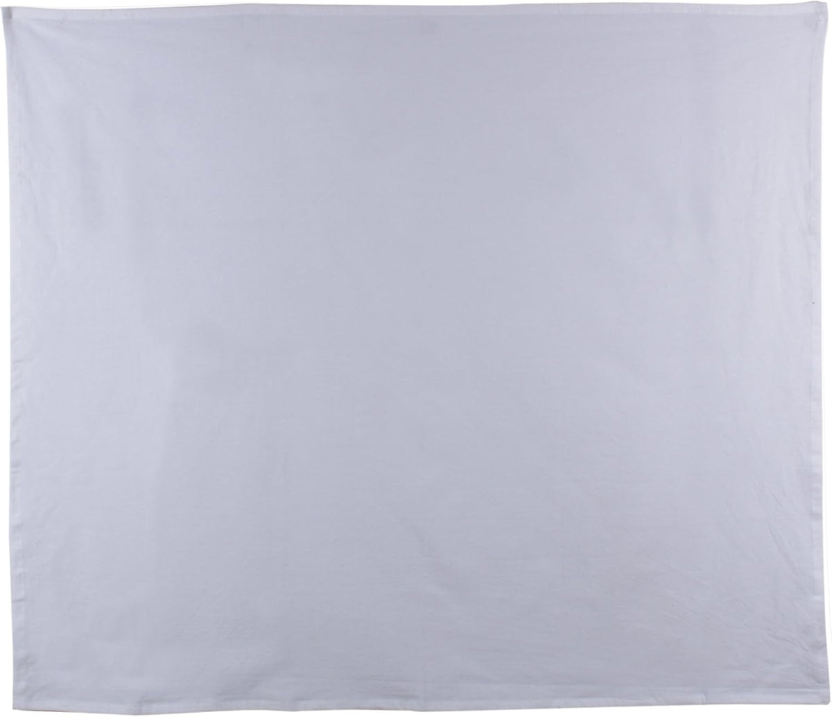 DG Collections 100% Cotton Flour Sack Towels – 24 Pack, 27x27 Inches, White, Lint-Free, Pre-Washed, Hemmed Edges – Reusable Kitchen Towels for Cleaning, Embroidery, Printing & Crafts - White