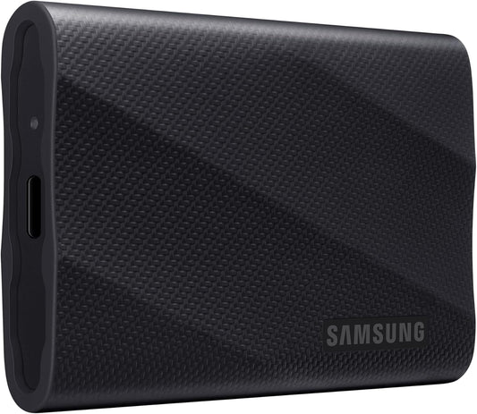 Samsung T9 Portable SSD 1TB, USB 3.2 Gen 2x2 External Solid State Drive, Seq. Read Speeds Up to 2,000MB/s for Gaming, Students and Professionals, MU-PG1T0B/AM, Black