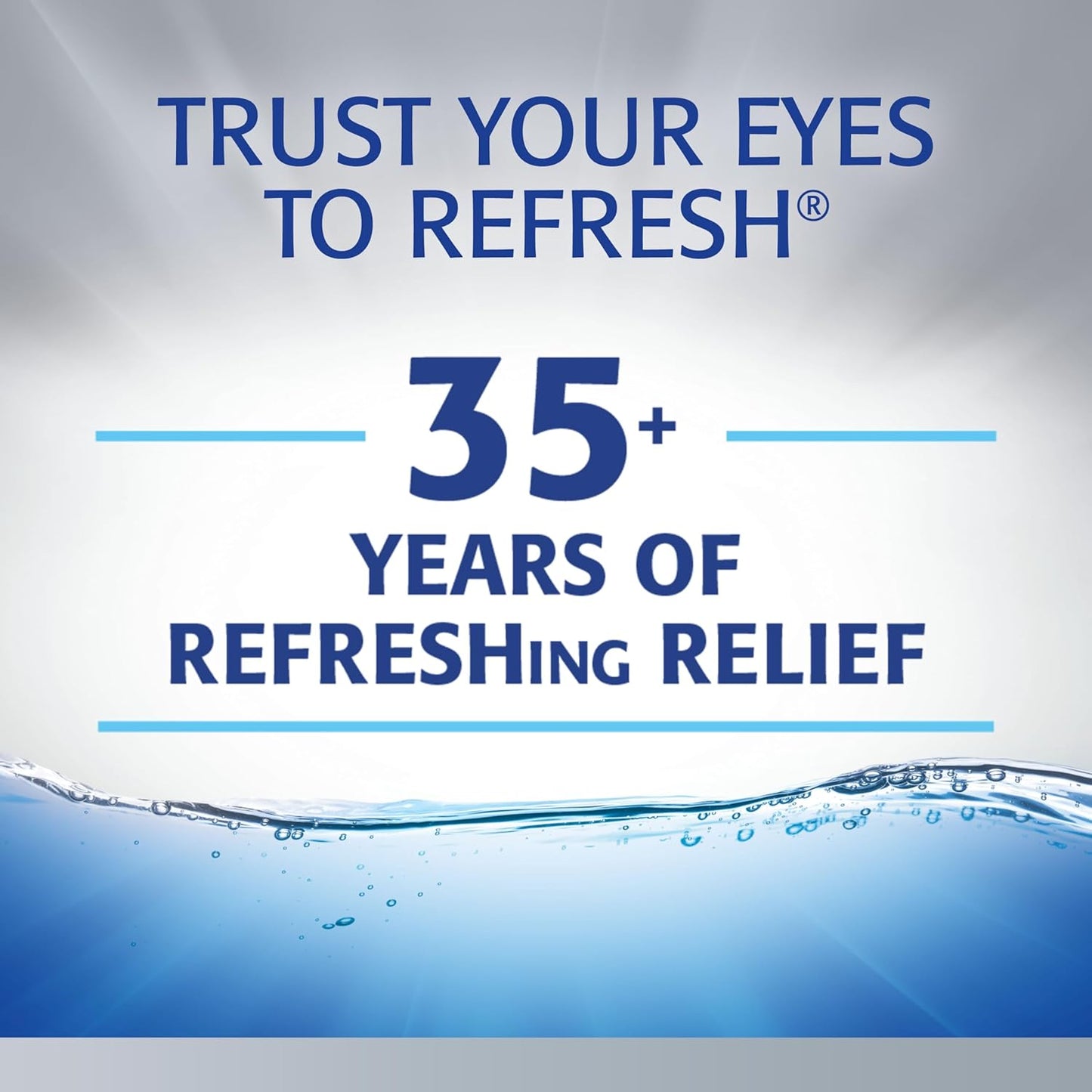REFRESH OPTIVE ADVANCED PF Lubricant Eye Drops Preservative-Free Artificial Tears, 0.01 fl oz (0.4 mL), 30 Single-Use Containers