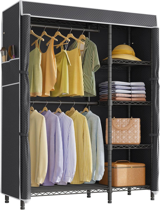 VIPEK V7C Portable Closet for Hanging Clothes Heavy Duty Rack with Cover