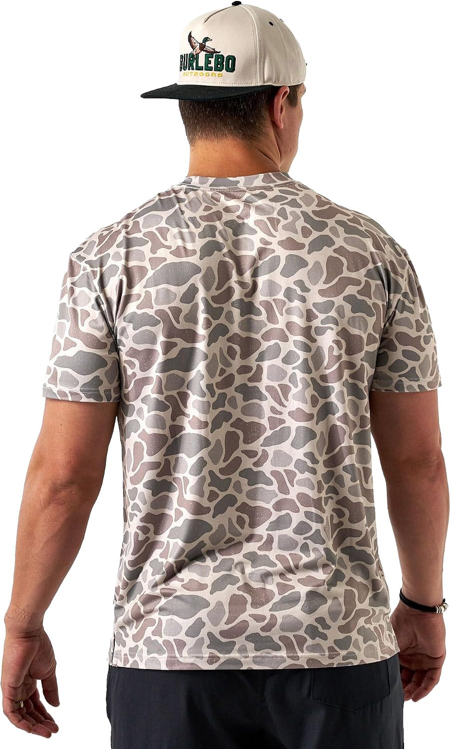 Burlebo Go to Tee – Men’s Lightweight Performance Shirt with UPF 50 Sun Protection