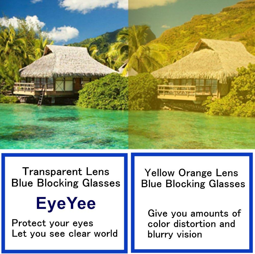 Computer Reading Glasses Blue Light Blocking - Reader Eyeglasses Anti Glare Eye Strain Light Weight for Women Men