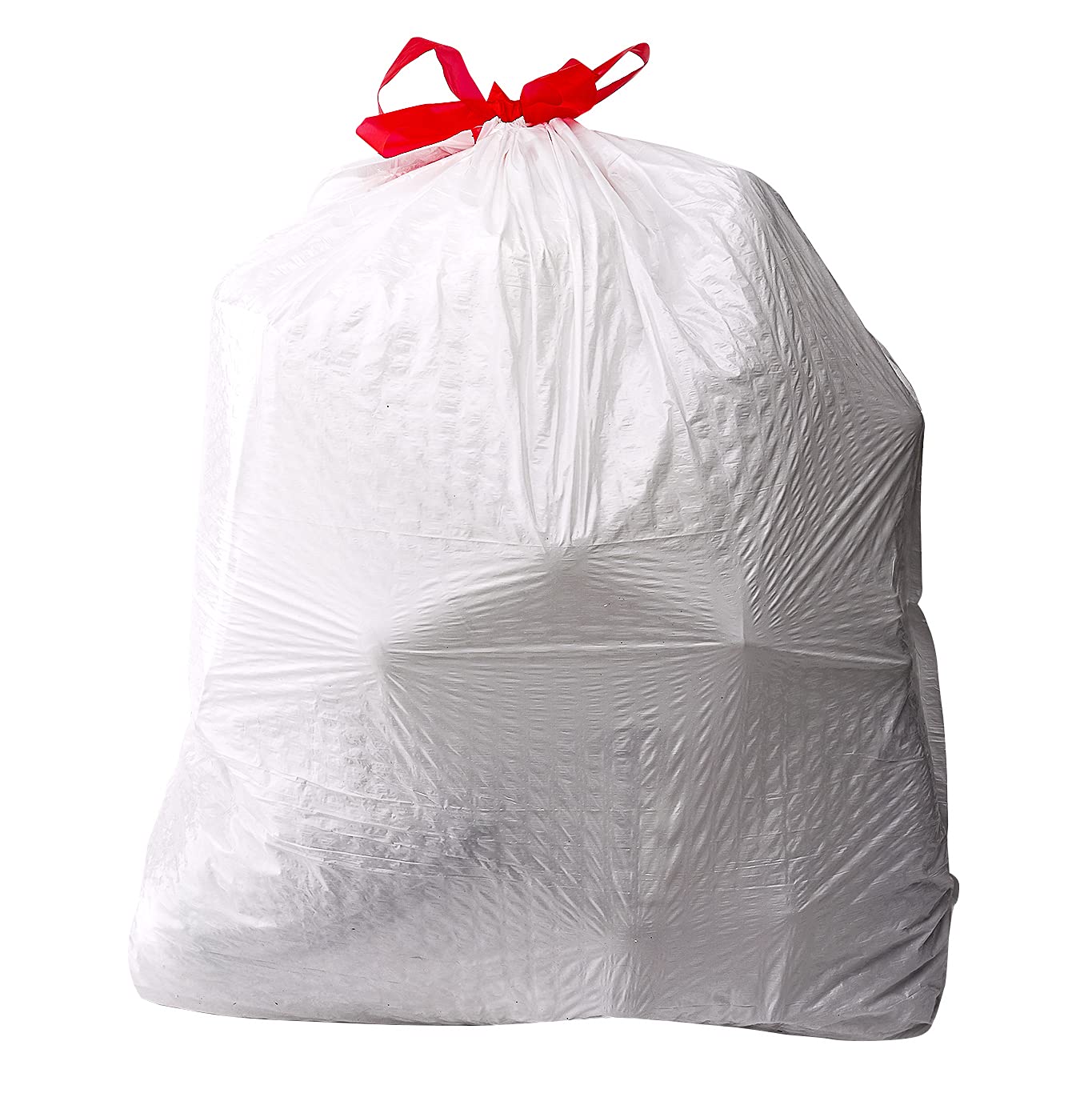 Amazon Basics Flextra Strength Tall Kitchen Drawstring Trash Bags, Fresh Scent, Tear Resistant, 13 Gallon, 120 Count