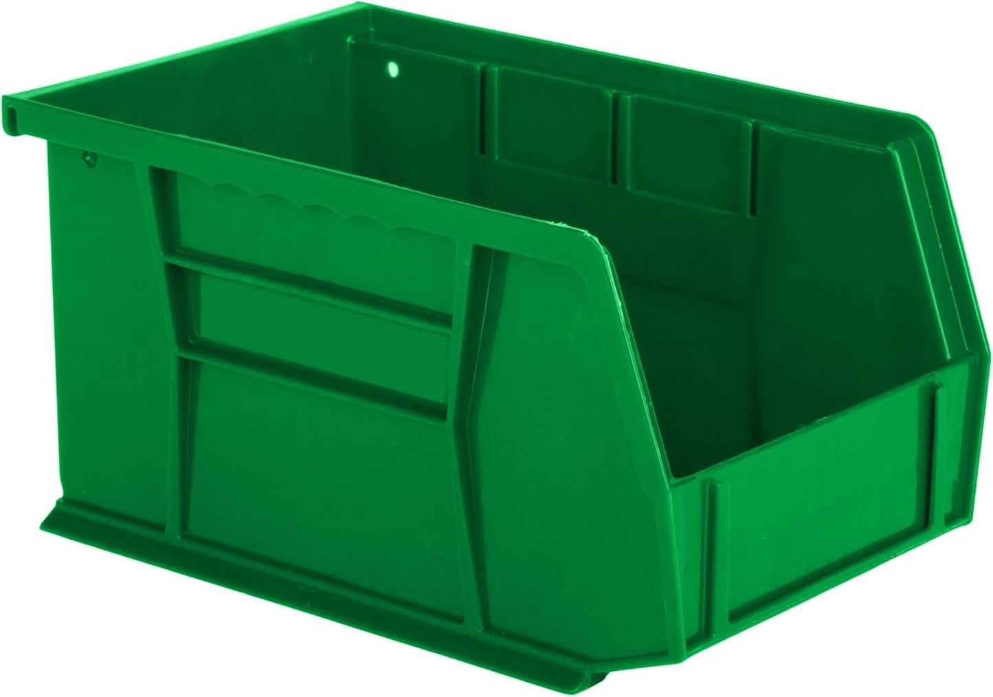 HE HUDSON EXCHANGE 9.5" x 6" x 5" Plastic Stackable Storage Bin, Red