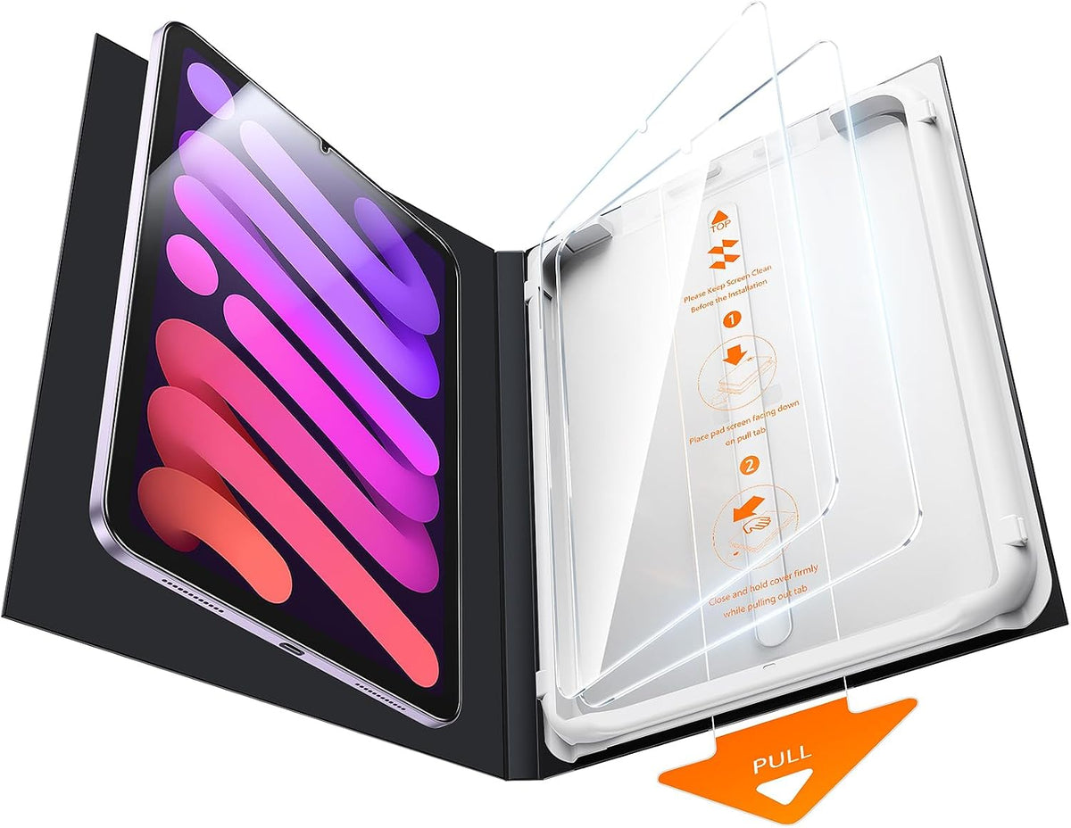 SMARTDEVIL Screen Protector for iPad Pro 11 inch (2025/2024, M5/M4) with Easy Installation Frame, 9H Clear Tempered Glass Film, Anti-Shatter, 2 Pack | Easy Installation Frame, 9H Clear Tempered Glass Film, Anti-Shatter, 2 Pack
