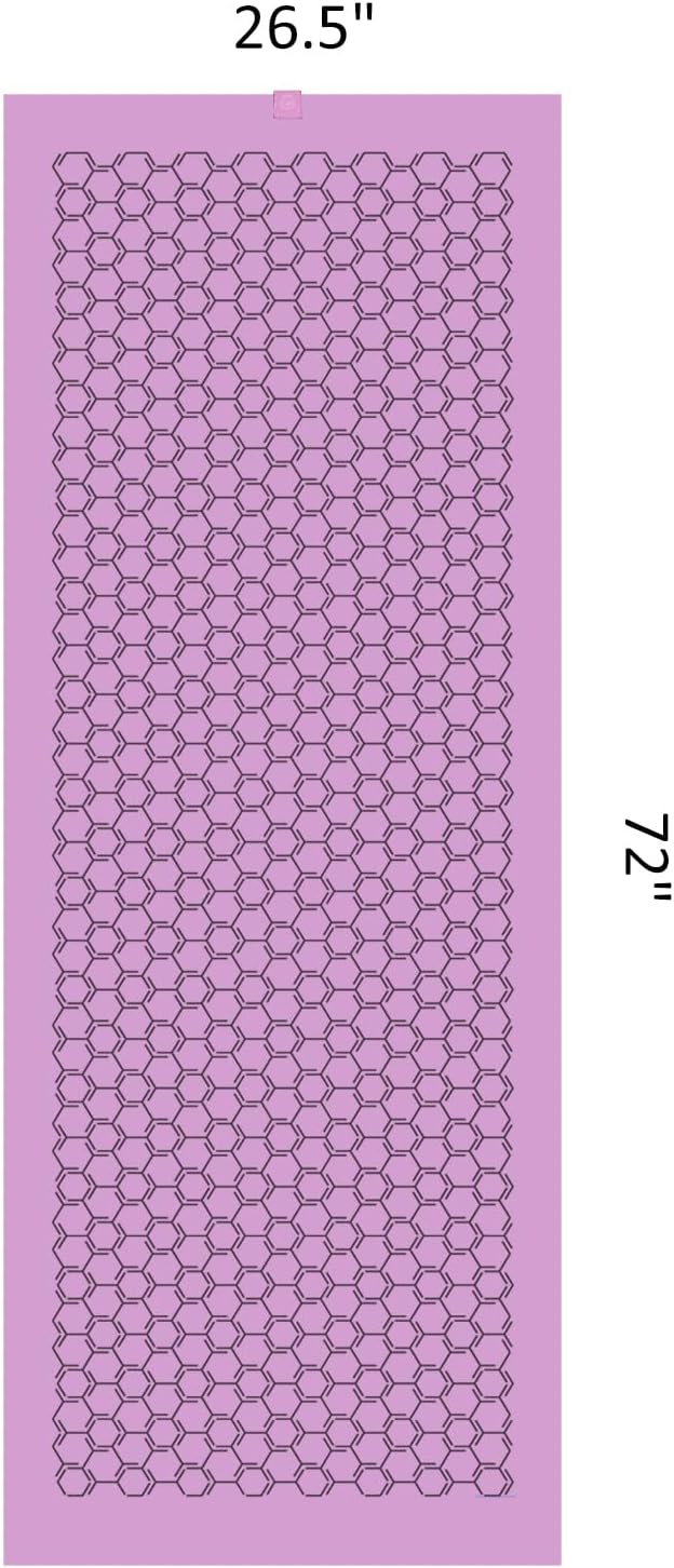 Eunzel Double Sided Silicone Yoga Mat Towel, 72" x 26.5"