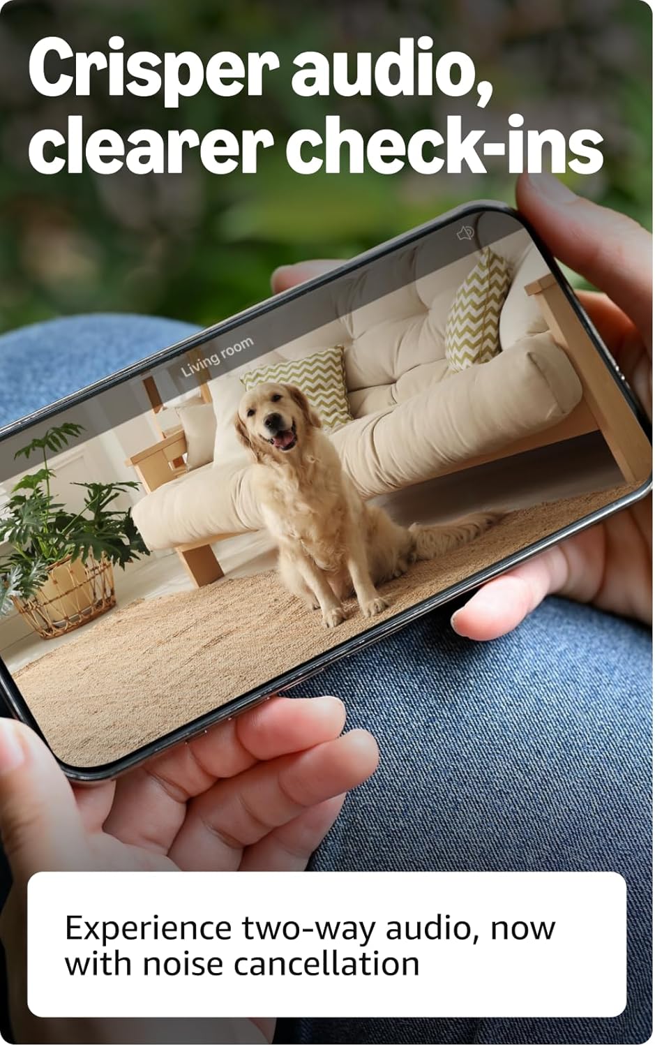 Blink Mini 2K+ (newest model) – Plug-in Home & Pet Indoor Security Camera with 2K video resolution, night vision, enhanced audio, motion detection – 1 camera (White)