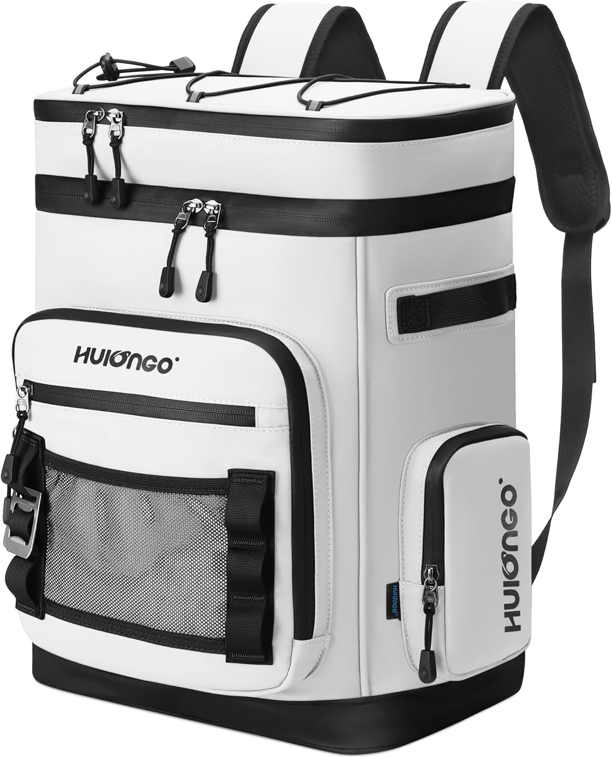 Hulongo Large Waterproof Insulated Cooler Backpack for Men & Women, Leak Proof Cooler Backpack for Camping, Beach, Fishing, Picnic, Travel, Outdoor, 30L, 48Cans