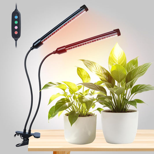 Gamechanger! FECiDA 18W Bright Clip Grow Lights for Seed Starting, Bonsai
