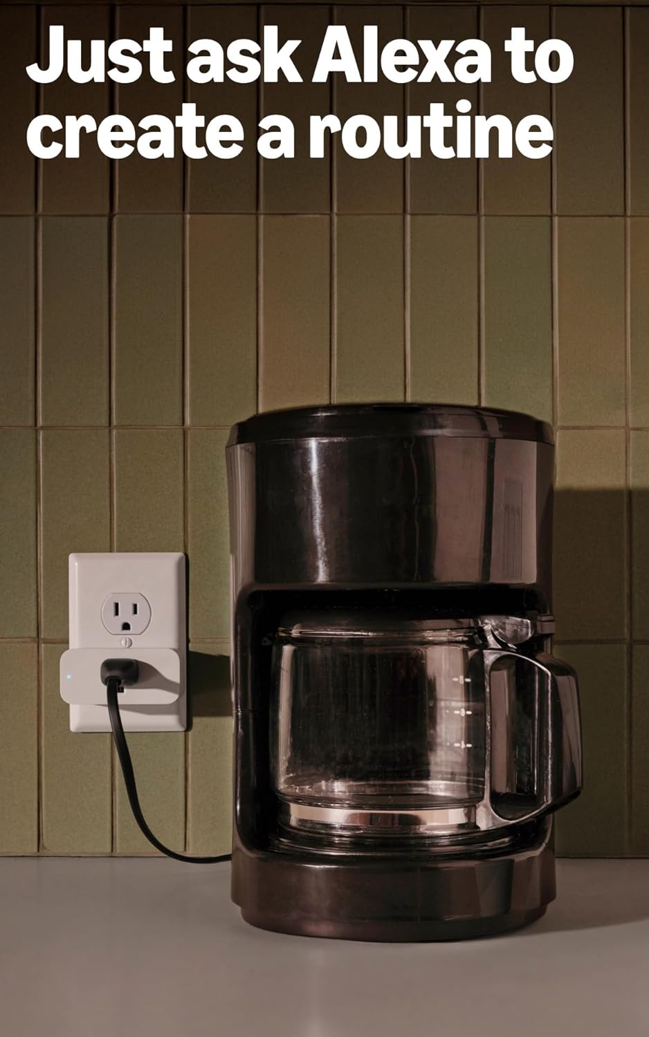 Amazon Smart Plug, Works with Alexa, Simple Setup, Endless Possibilities