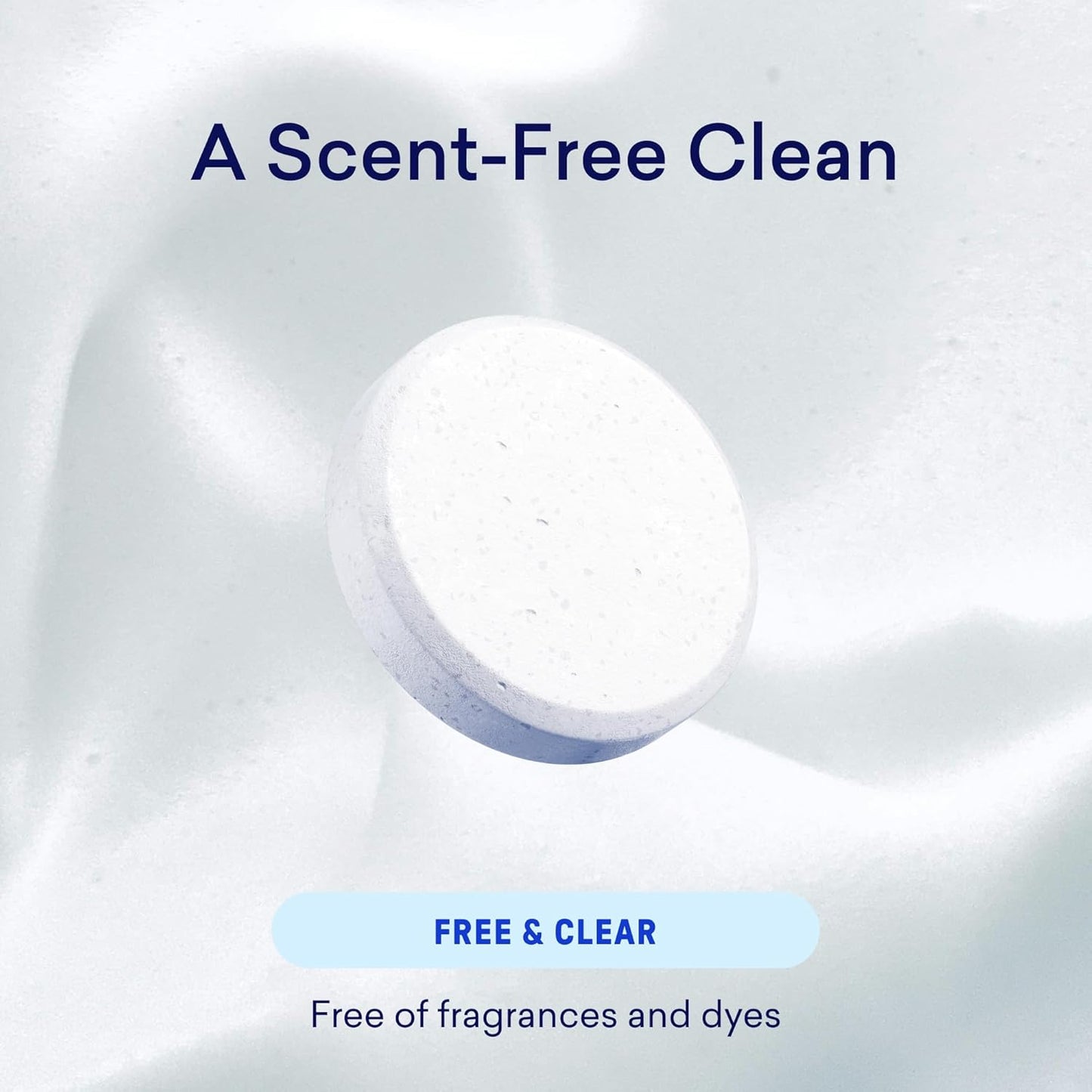 BLUELAND Laundry Detergent Tablets, Starter Set, 60 Count with Tin, Plastic-Free Eco-Friendly Pods, Sheets, Liquid Alternative - Fragrance Free and Clear, Natural, Gentle