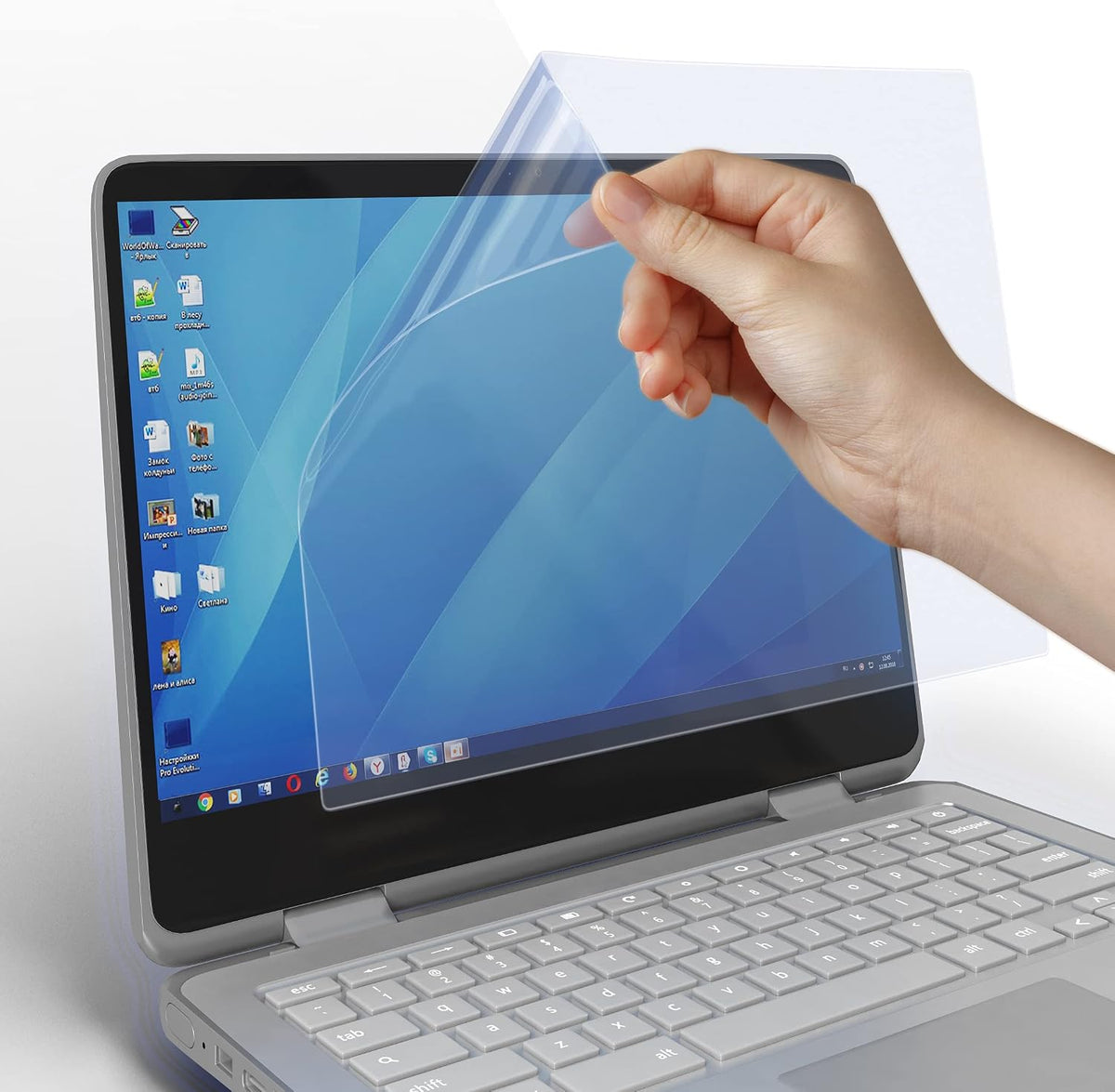 Anti-Glare and Anti Finger Print Screen Protector (3 Pack) for 13.3 Inches Laptop