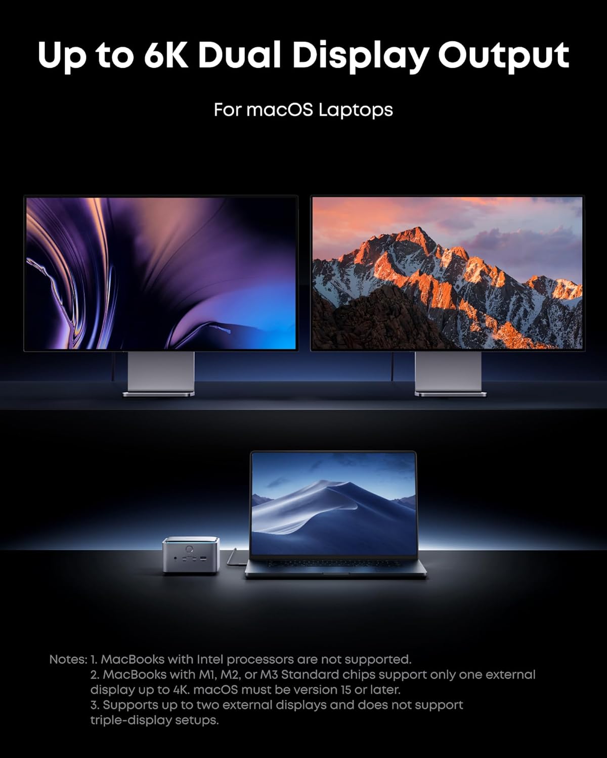 Anker Prime TB5 Docking Station, 14-in-1 Thunderbolt 5 Dock with 120Gbps Max Transfer, Thunderbolt Dock with 140W Max Charging, Cooling System, Up to 8K, Dual Display for TBT 5/4 Laptops
