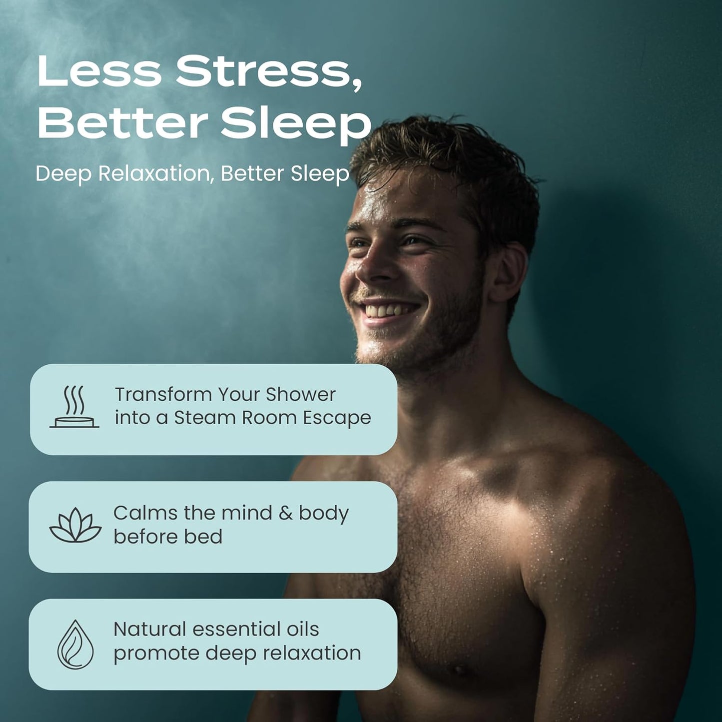 Body Restore Shower Steamers Aromatherapy 15 Pack – Fathers Day Gift for Dad, Birthday Gifts for Women & Men, Spa Stress Relief & Relaxation Self Care Gifts – Premium Eucalyptus Essential Oil Tablets