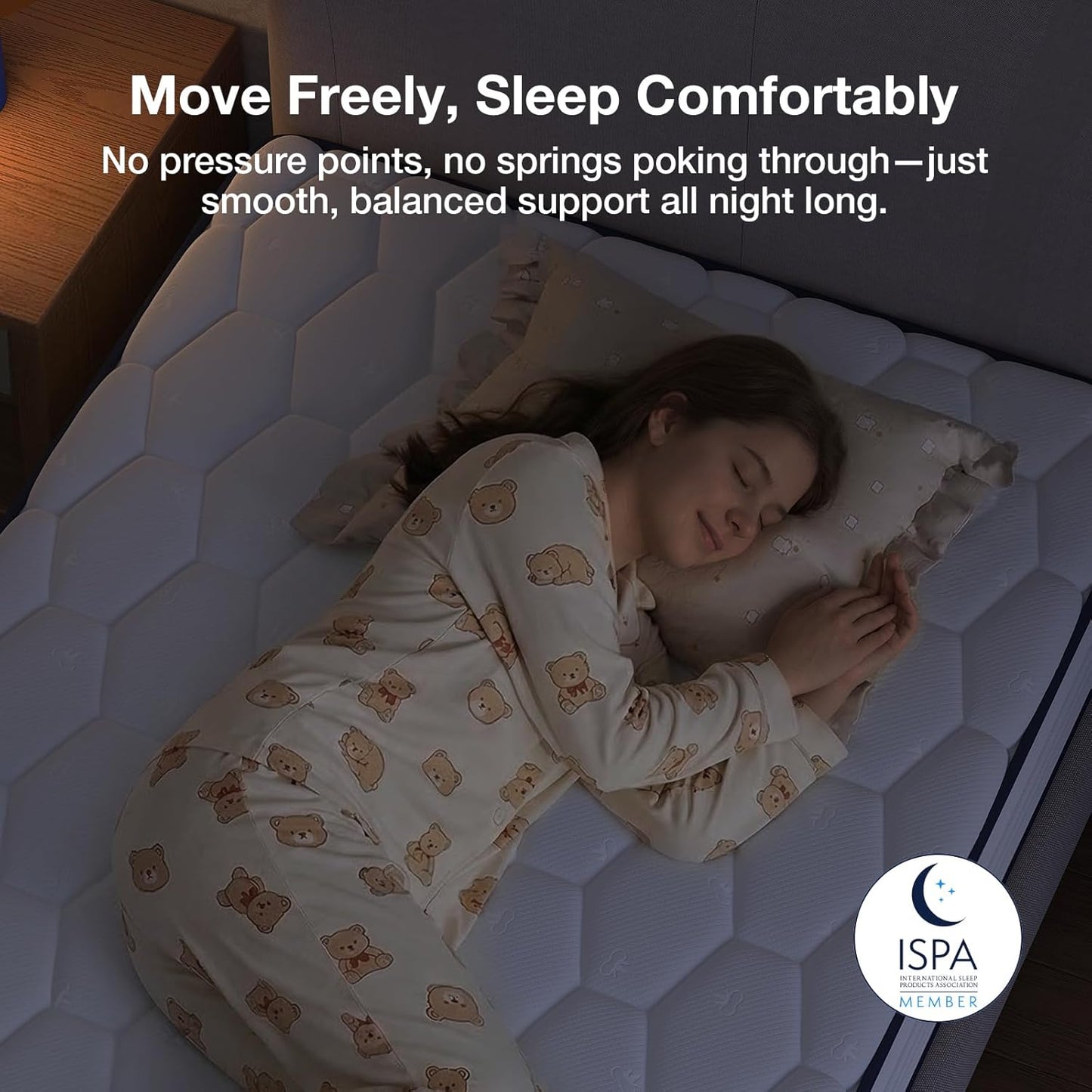 Novilla 8 inch Twin Mattress, Foam and Spring Hybrid Mattresses Twins for Comfortable Sleep,Steel Coils for Durable Support,CertiPUR-US Certified Foam,Youth/Guest Rooms,Twin Mattress in a Box