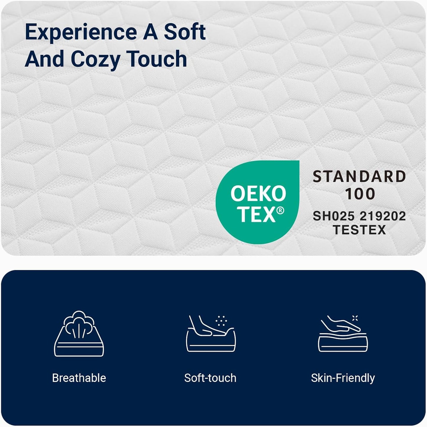 Avenco Twin Mattress 10 Inch, Memory Foam Twin Size Mattress in a Box for Comfort Sleep & Pressure Relief, CertiPUR-US Certified Mattresses Medium Firm
