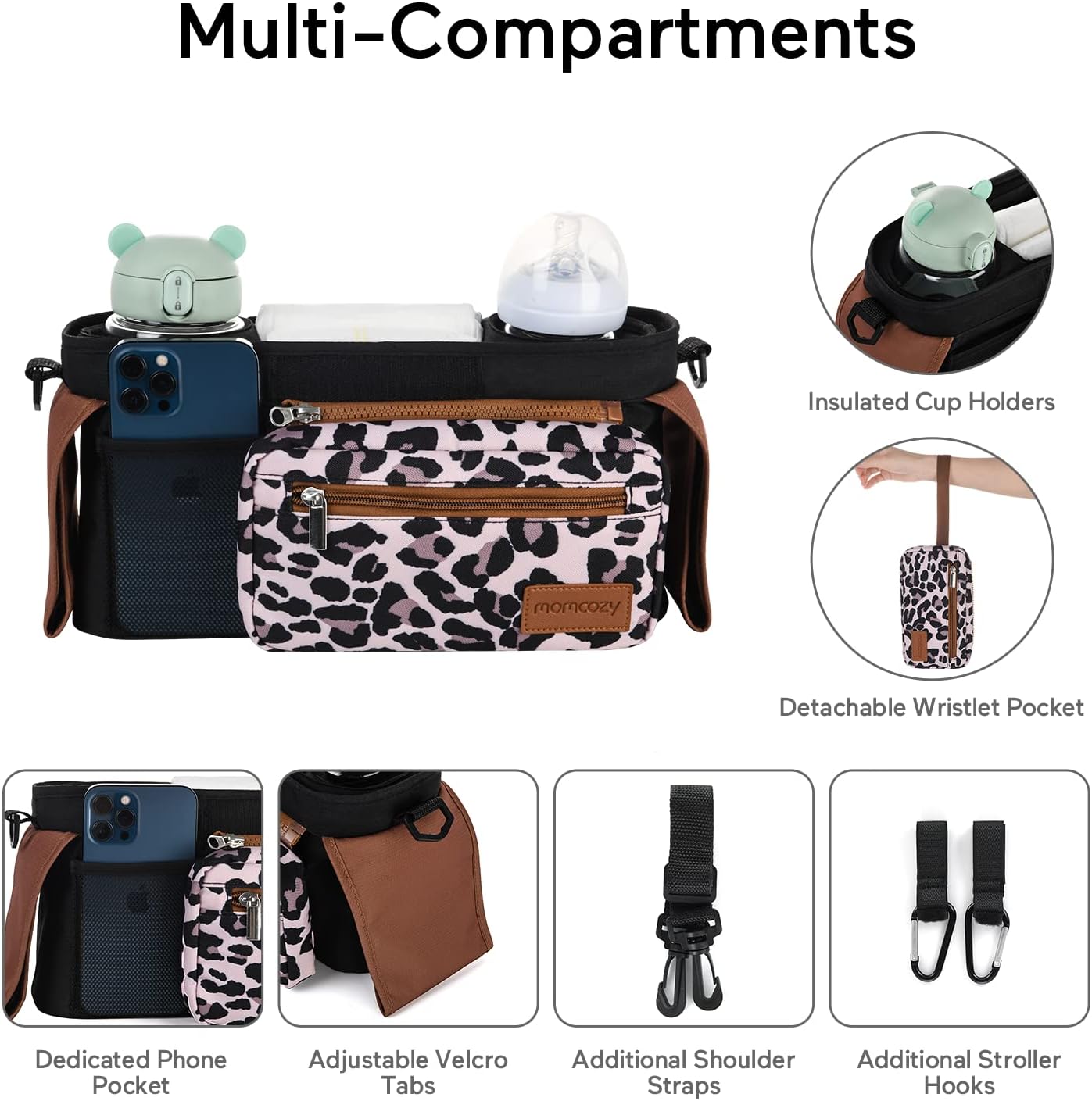 Large Stroller Organizer by Momcozy