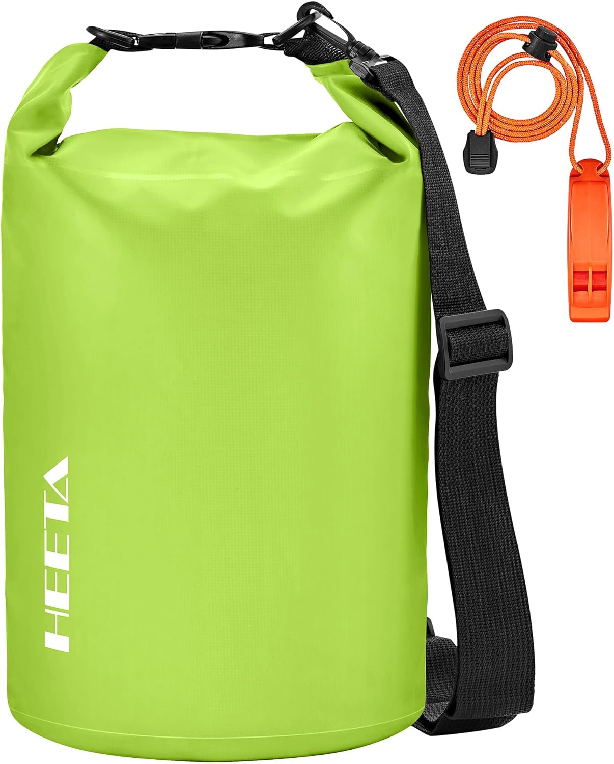 HEETA Waterproof Dry Bag for Women Men, 5L/10L/20L/30L/40L Roll Top Lightweight Dry Storage Bag Backpack with Emergency Whistle for Travel, Kayaking, Boating, Camping, Beach, Cruise Ship Essentials