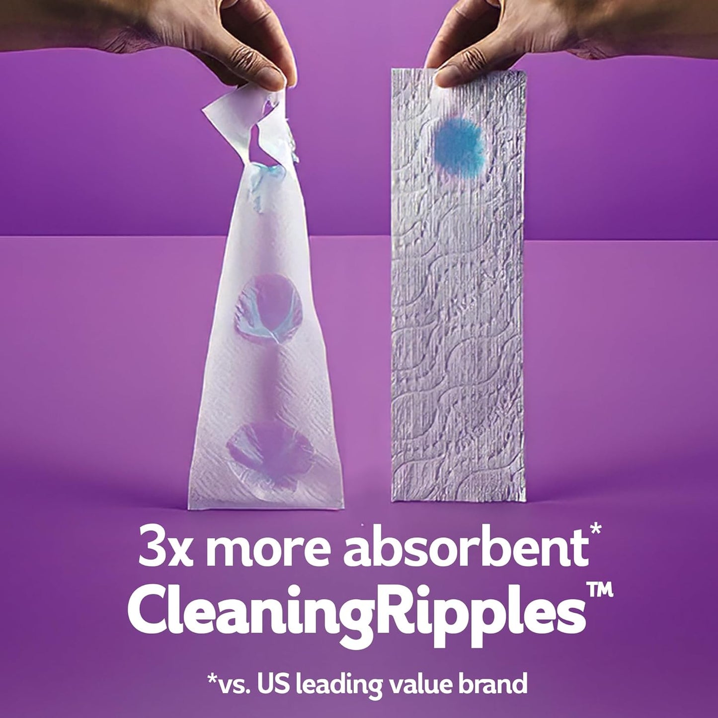 Cottonelle Ultra Soft Toilet Paper with Cushiony CleaningRipples Texture, Strong Bath Tissue, 24 Family Mega Rolls = 108 Regular Rolls (4 Packs of 6)