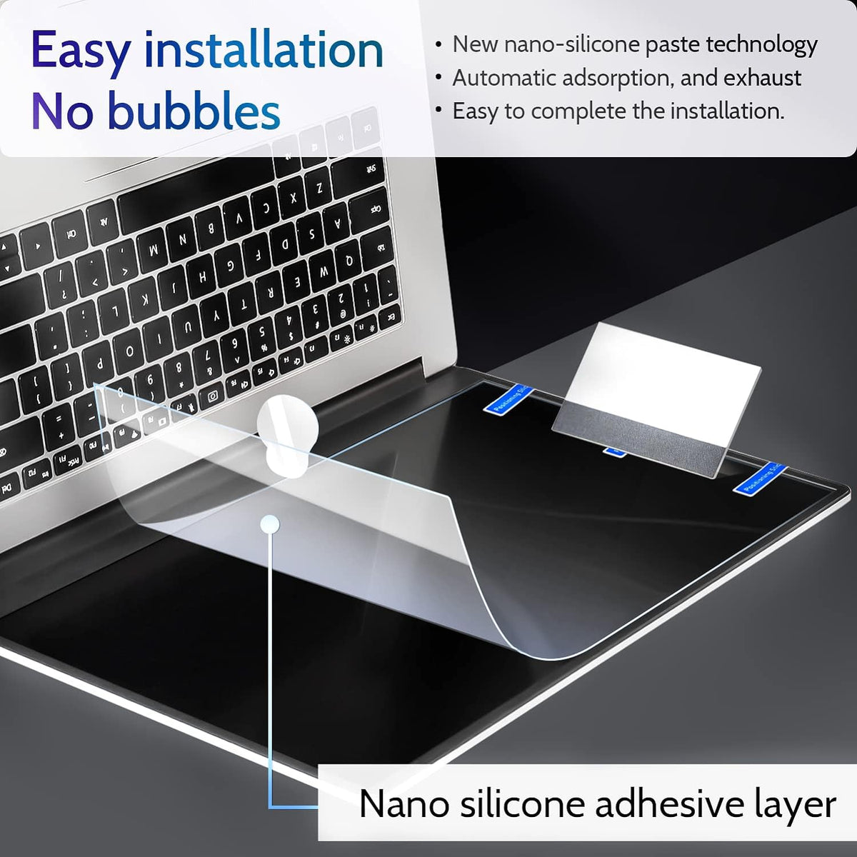 Peslv 3 Pack 17.3 Inch 16:9 Anti Blue Light Screen Protector for Laptop