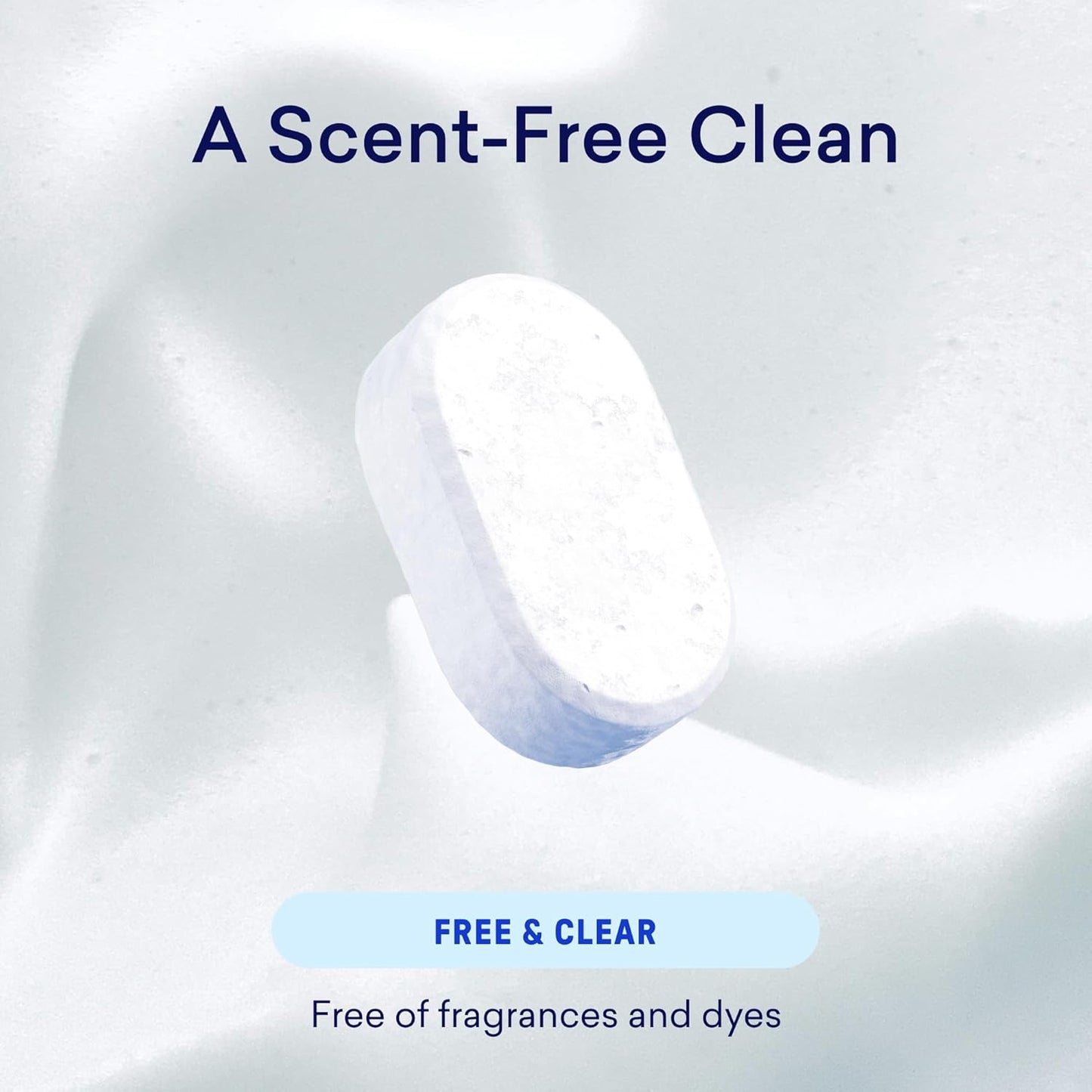 BLUELAND 100% Plastic-Free Dishwasher Detergent Tablets, 60 Count, Free & Clear, Eco-Friendly Dishwashing Pods, Cuts Grease & Stuck on Food, Rinses Clean for Streak-Free Shine
