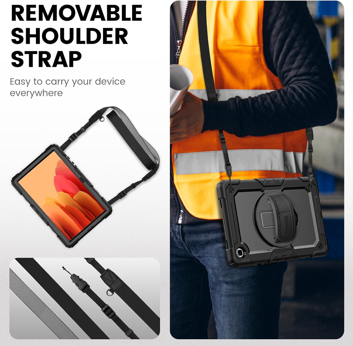 Timecity for Samsung Galaxy Tab A7 Case 10.4 Inch/SM-T500 Tablet Case