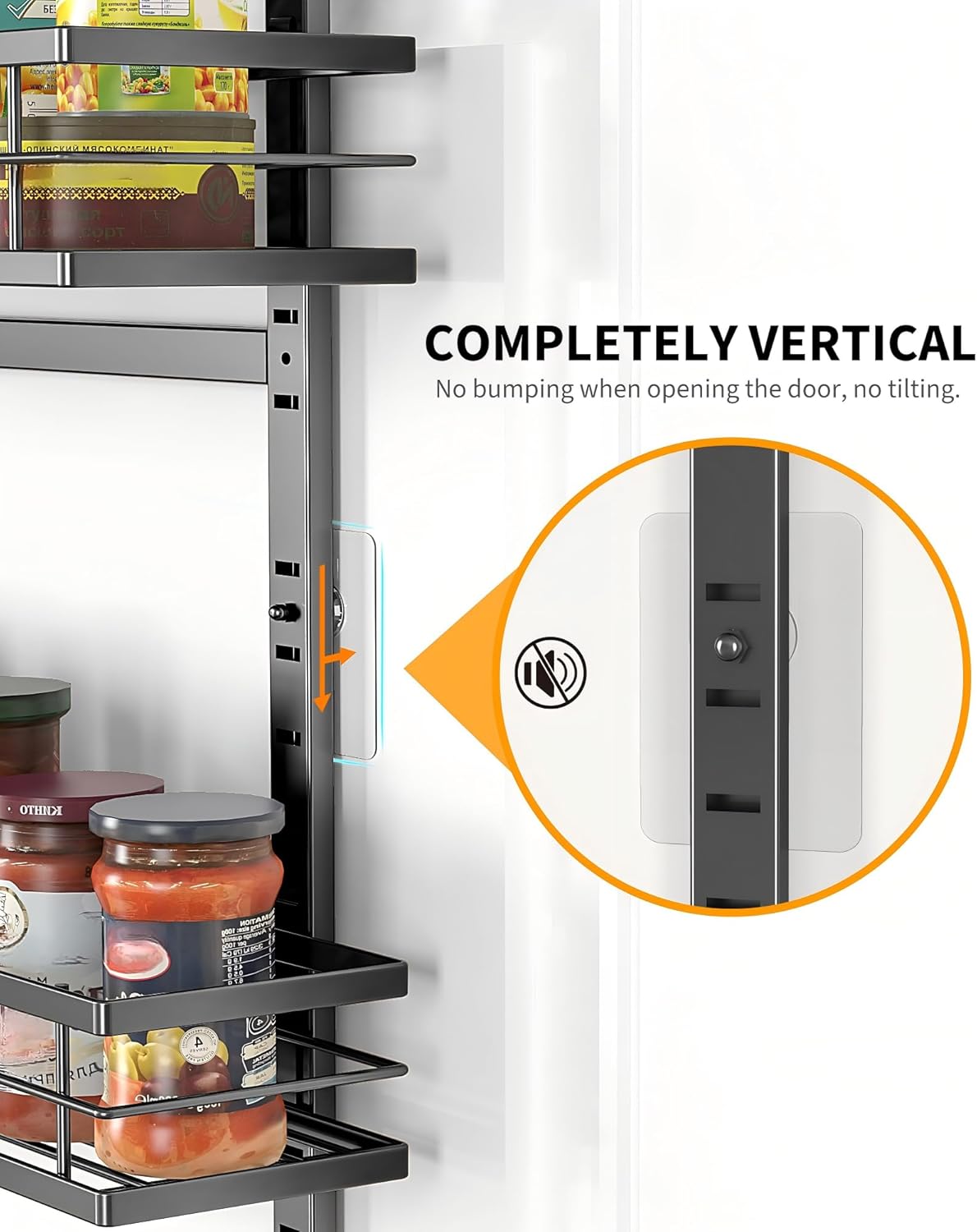 Moforoco White 9-Tier Over The Door Pantry Organizer, Pantry Organization And Storage, Metal Hanging Spice Rack Shelves Door, Home & Kitchen Essentials, Laundry Room Bathroom Organization