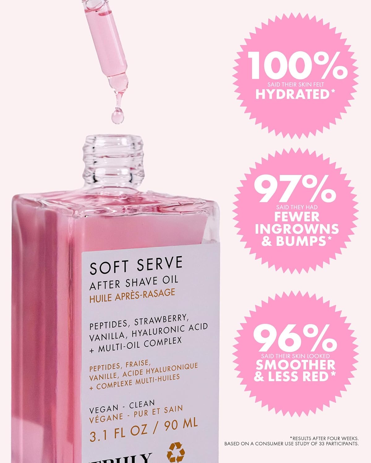 Truly Beauty Luxury After Shave Oil | Soothing & Hydrating Treatment to Prevent Ingrown Hair For Smooth, Irritation-Free Skin for Daily Use