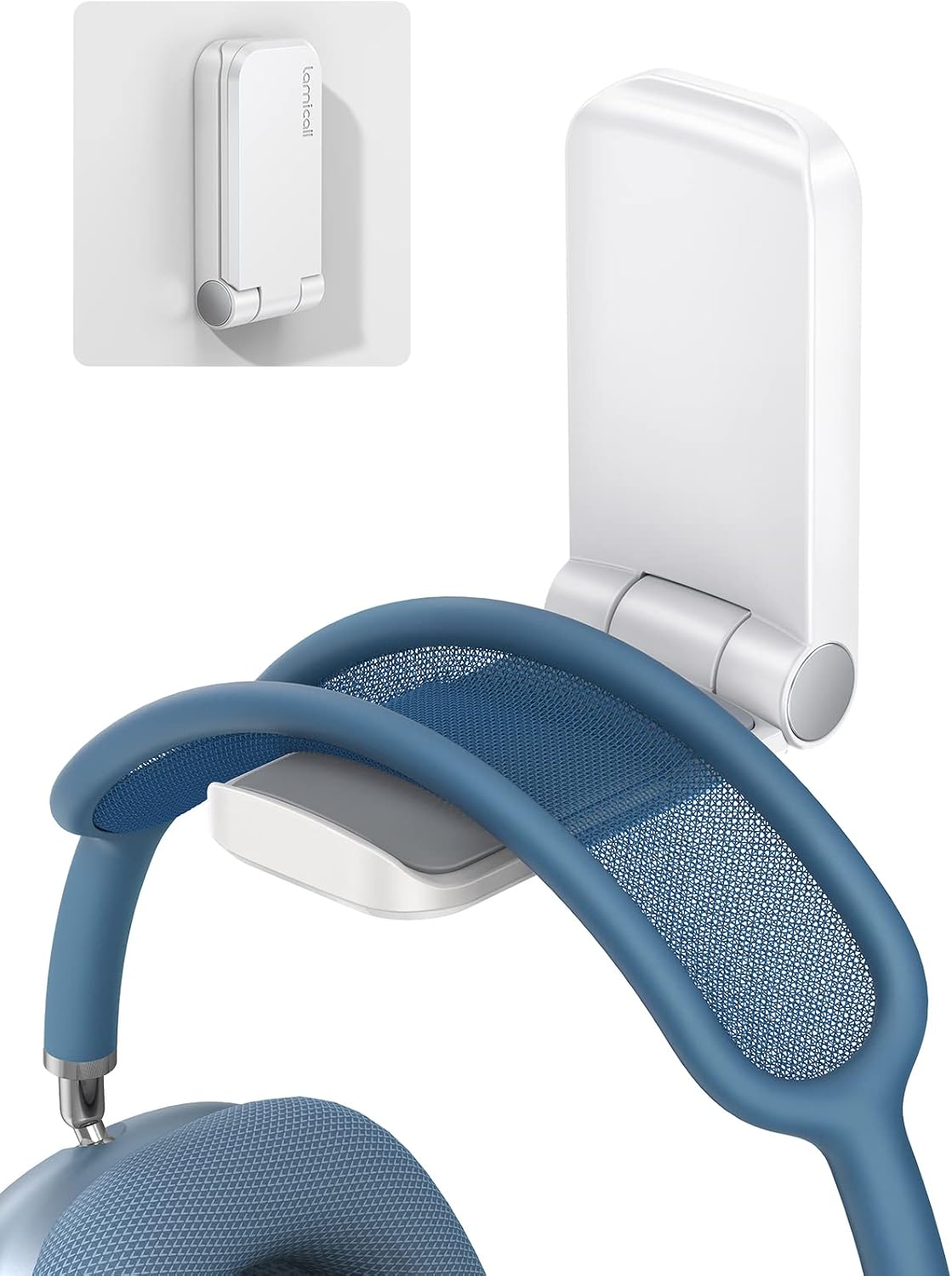 Lamicall Headphone Stand, Sticky Headset Hanger, Adhesive Headphone Holder
