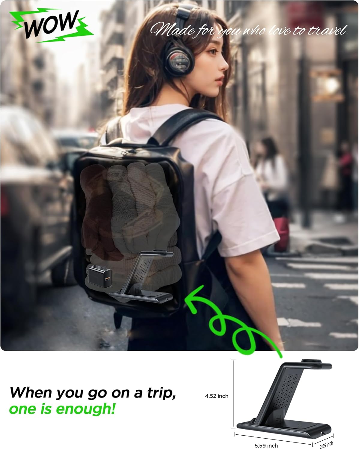 Wireless Charging Station for Samsung Wireless Charger Galaxy S26 Ultra/S25/S24/S23/S22/Note20 Z Fold Flip7 Galaxy Watch 8/7/6/5/4/3 Active 2/1 Stand Galaxy Buds4/4 Pro/3/2 Pro/Live Multiple Devices