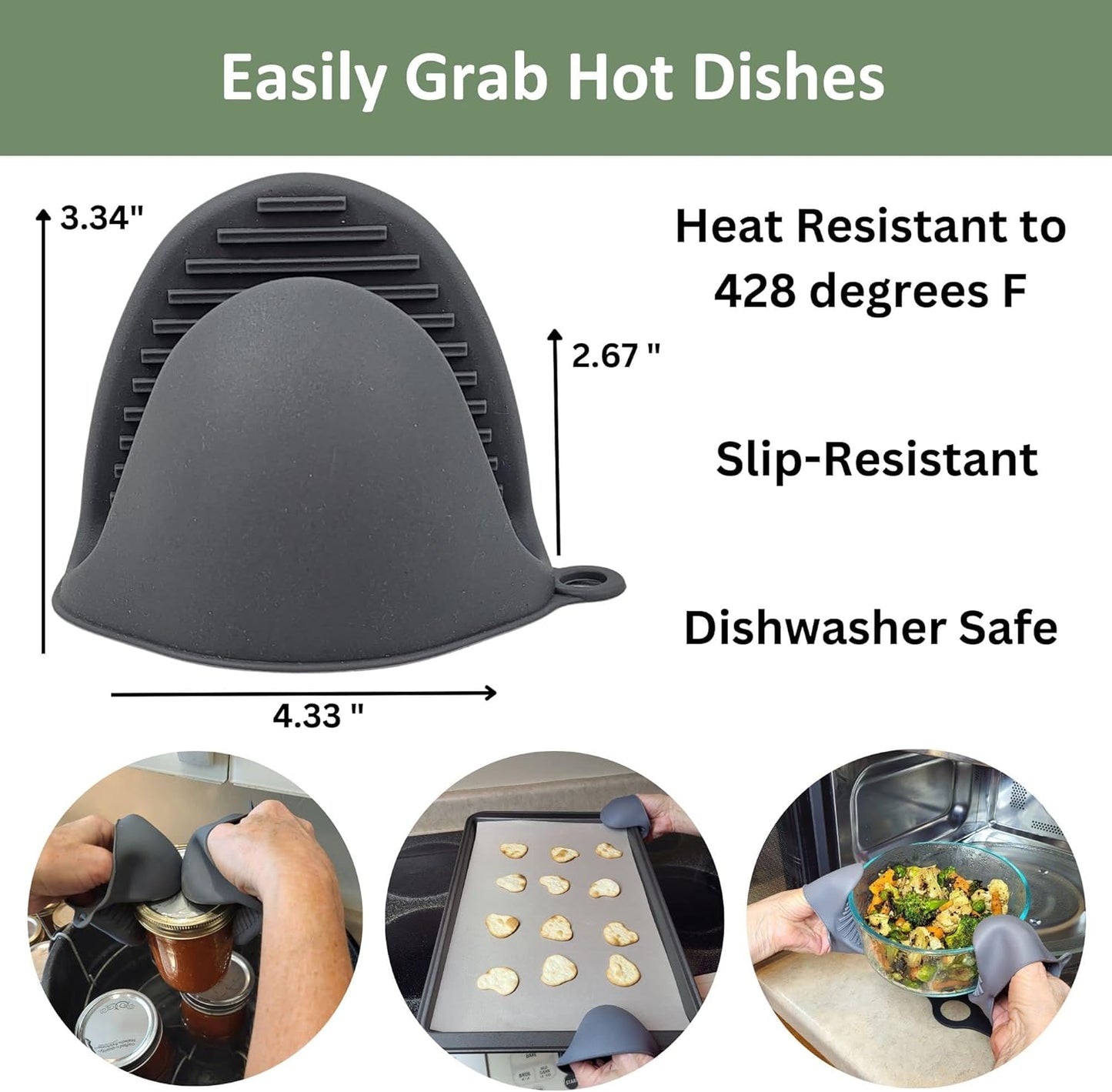 Complete Kitchen Essentials Set - Silicone & Wood Utensils, Spoon Rest, Utensils Holder, Non-Stick Baking Mats & Grilling Mats, Mini Oven Mitts, Combo Cutting Board & Dish Drying Pad