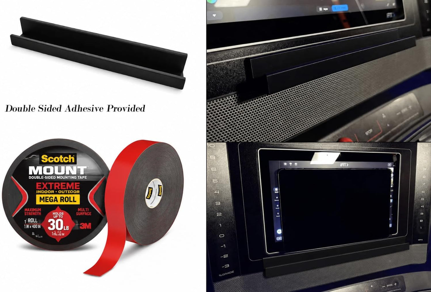 Phone and Tablet Holder for Treadmill - Nordictrack, ProForm, Bowflex, Echelon, Life Fitness.